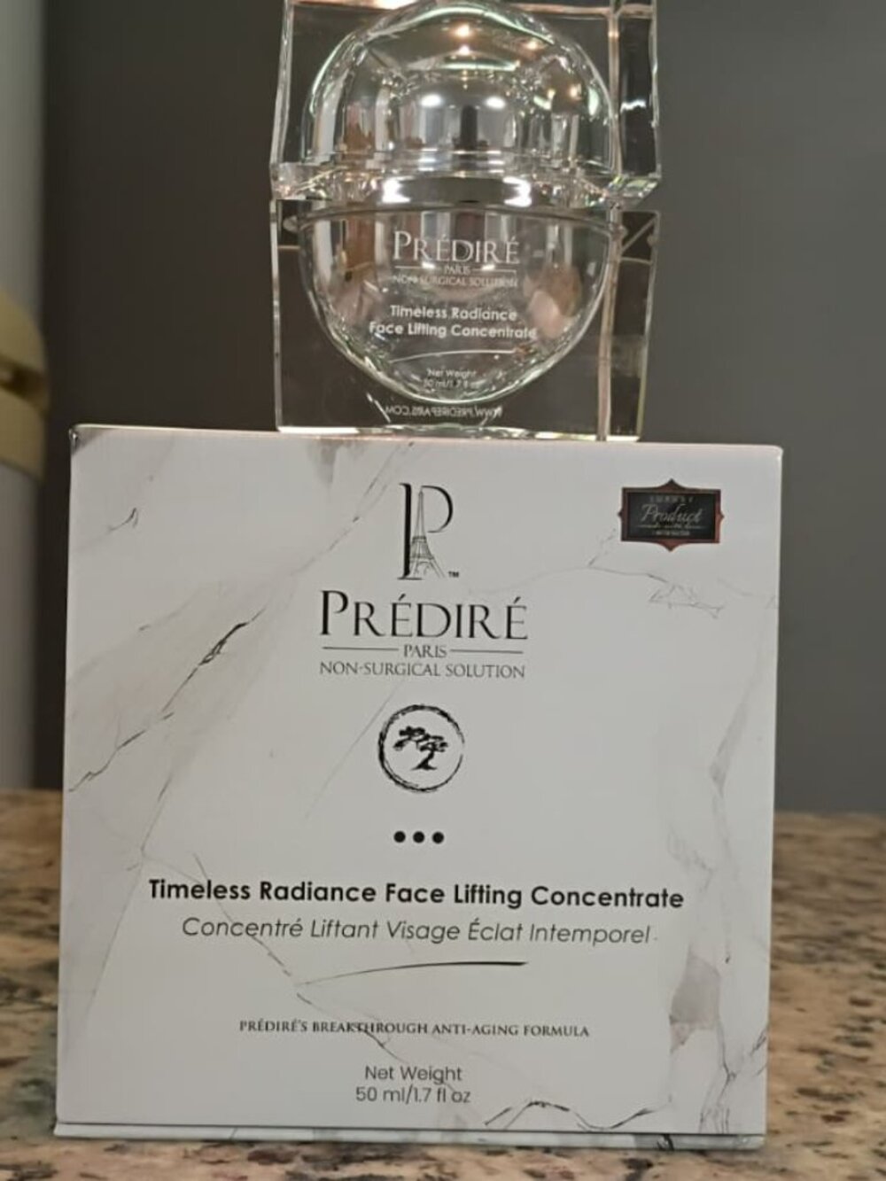 PREDIRE TIMELESS RADIANCE FACE LIFTING CONCENTRATE- 1.7 fl oz / 50 ml-NEW-SEALED